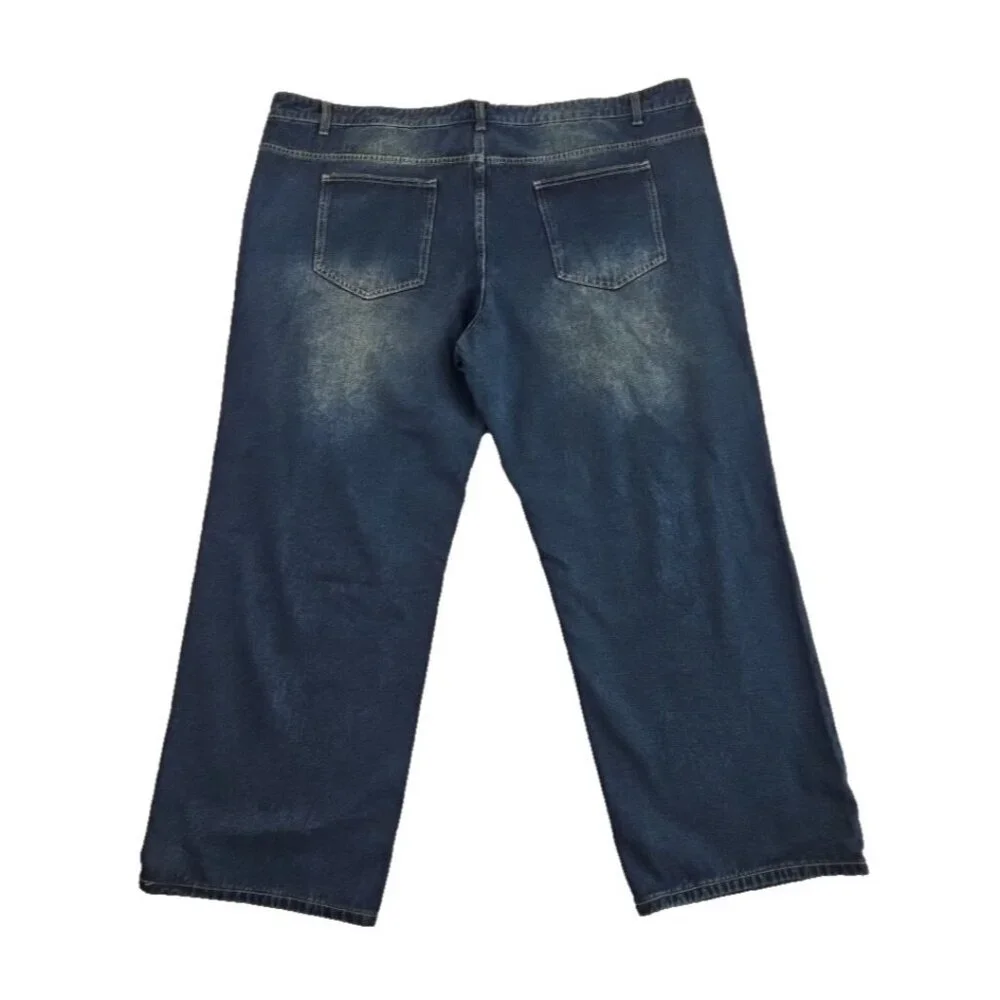 Manfinity Jeans Men's 5XL (50x31) Indigo Wash Stretch Denim EUC Comfort Workwear